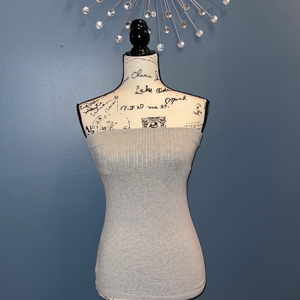 Express Sexy Basic Tube Top with embellishments